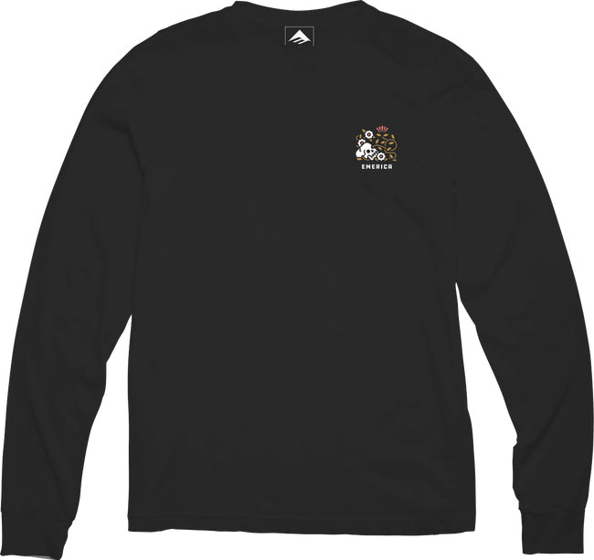 Emerica Sasha Barr Dove Long-Sleeve T-Shirt - Men's Black