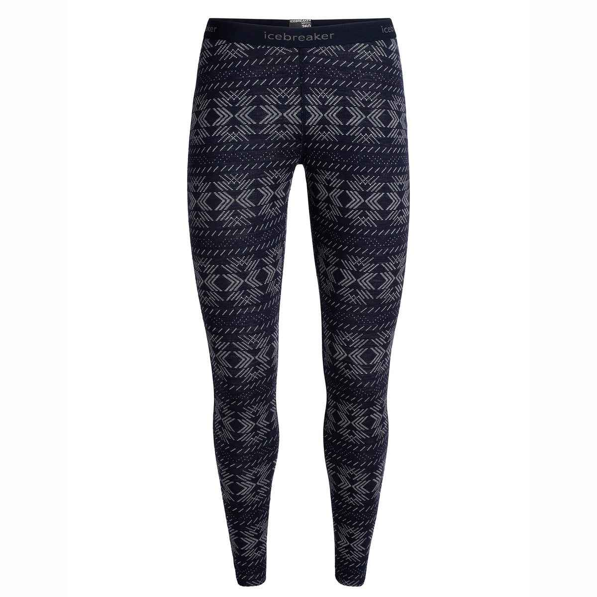 Icebreaker 250 Vertex Crystalline Leggings - Women's Black