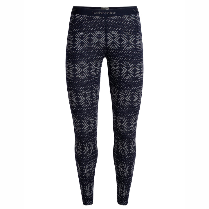 Icebreaker 250 Vertex Crystalline Leggings - Women's Black