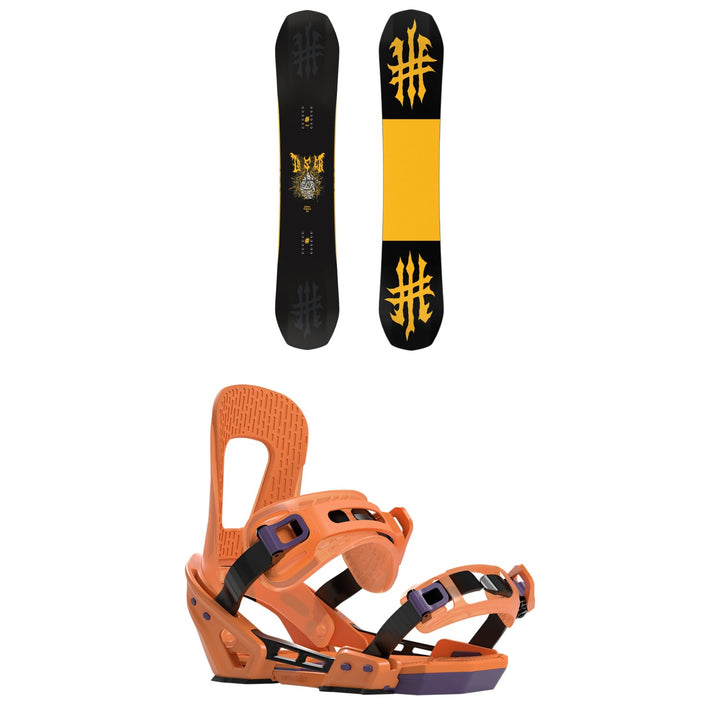 Lobster Halldor Pro Snowboard + Switchback Smith Snowboard Bindings 2020