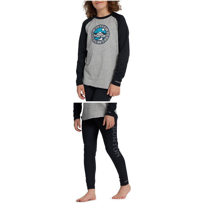 Burton Midweight Base Layer Tech T-Shirt + Midweight Base Layer Pants - Kids'