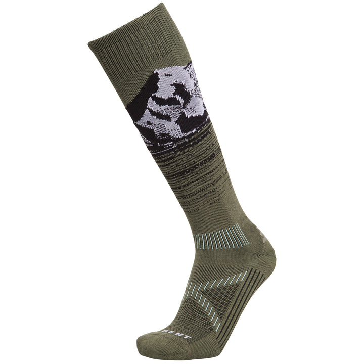 Le Bent Le Send Pro Socks Lichen Green
