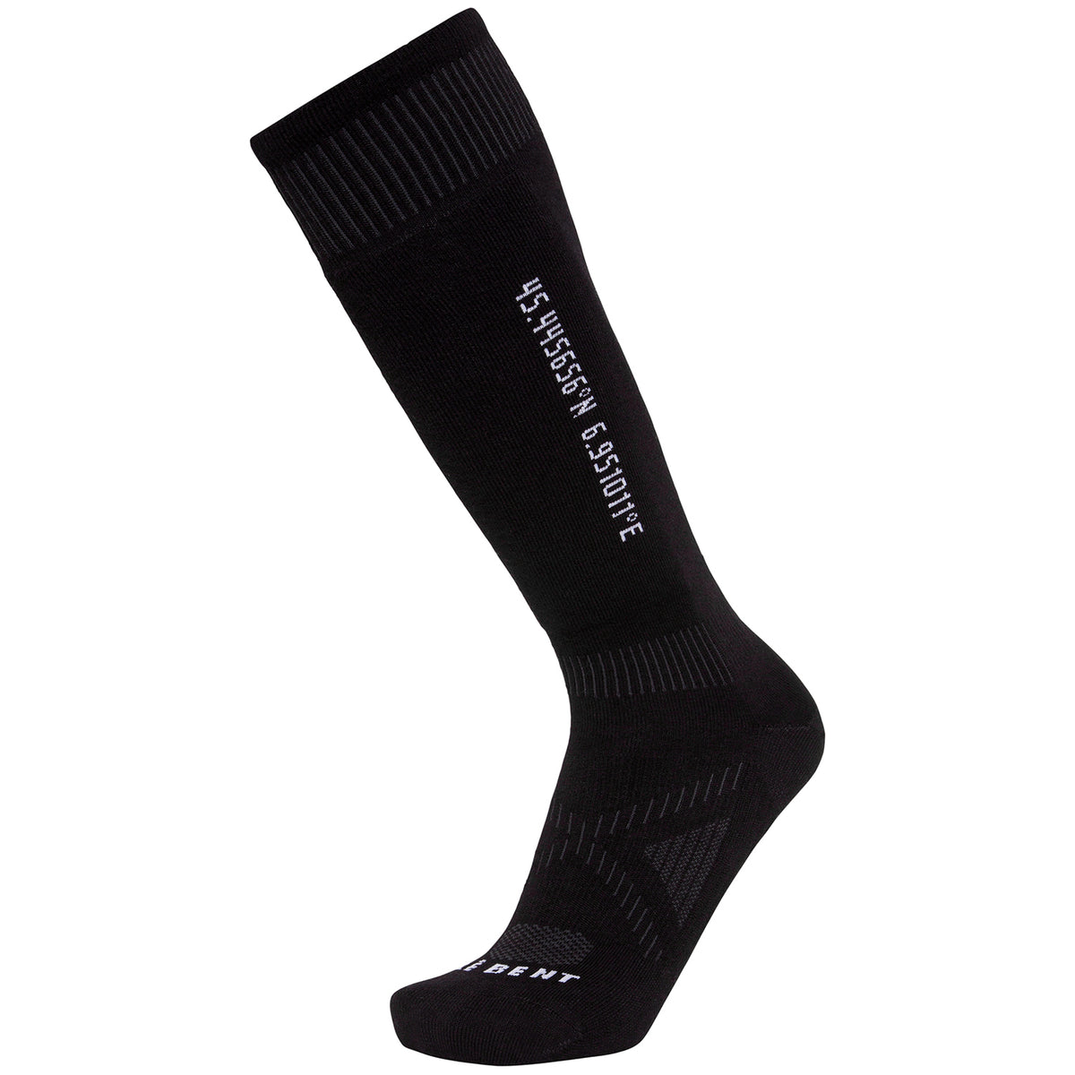 Le Bent Core Targeted Cushion Snow Socks Black