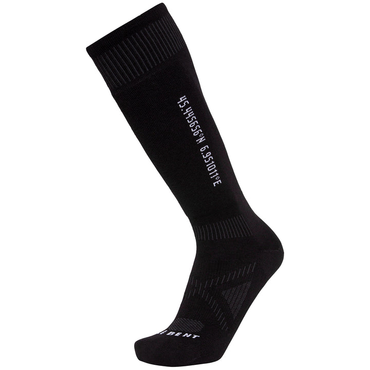 Le Bent Core Targeted Cushion Snow Socks Black