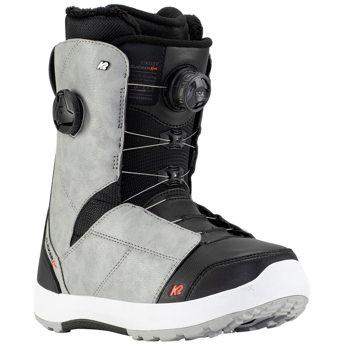 K2 Kinsley Clicker X HB Snowboard Boots - Women's 2023 Grey