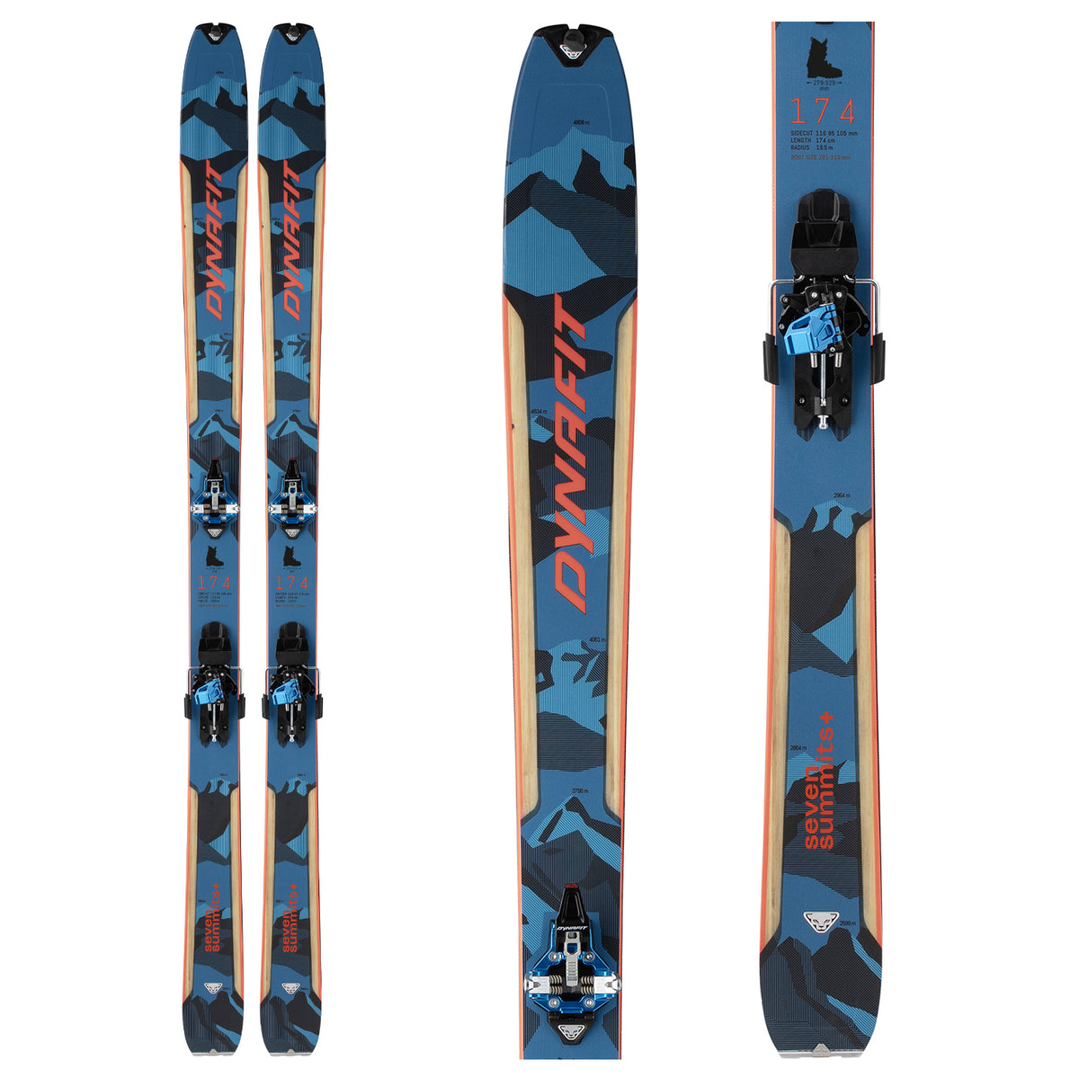 Dynafit Seven Summits+ Complete Alpine Touring Ski Set 2022