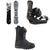 Lib Tech Cold Brew C2 Snowboard 2020 + Burton Custom Snowboard Bindings 2020 + Moto Boa Snowboard Boots 2018