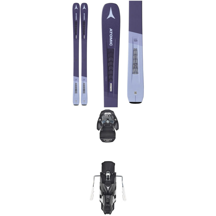Atomic Vantage 90 Ti W Skis - Women's + Warden MNC 13 Ski Bindings 2020