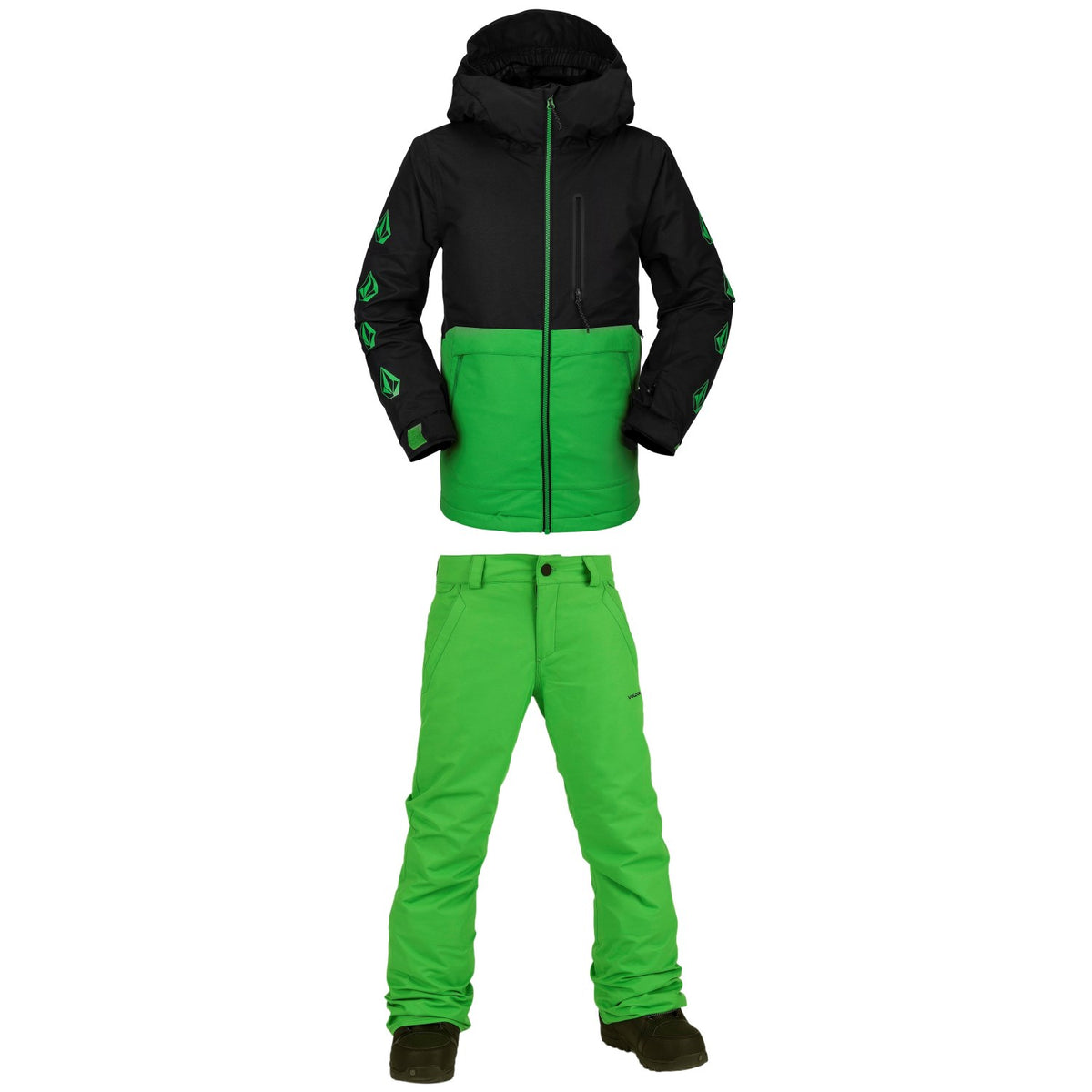 Volcom Holbeck Insulated Jacket + Freakin Snow Chino Pants - Boys'