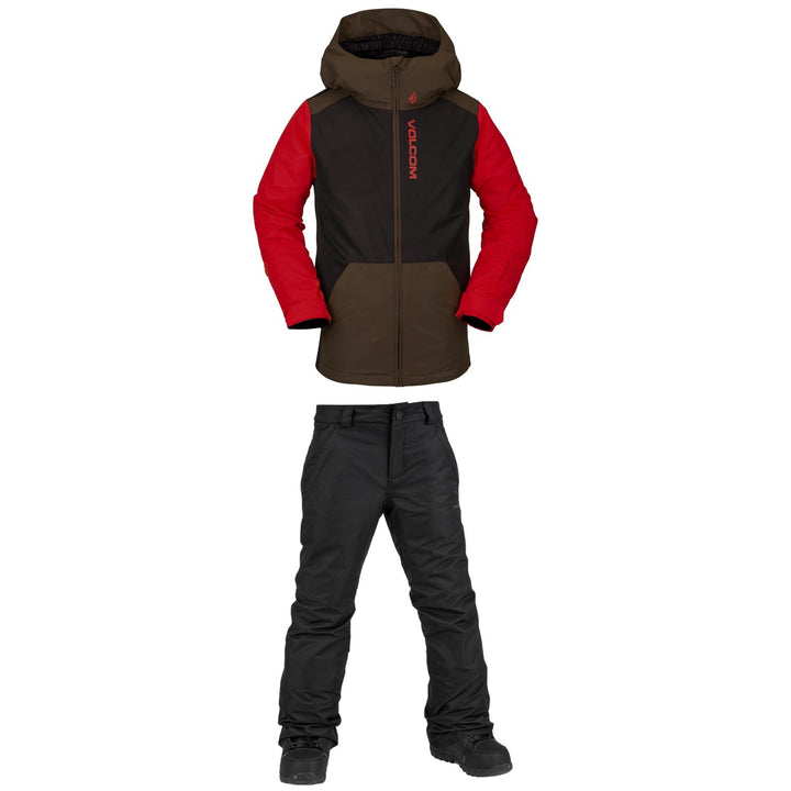 Volcom Vernon Insulated Jacket + Freakin Snow Chino Pants - Boys'