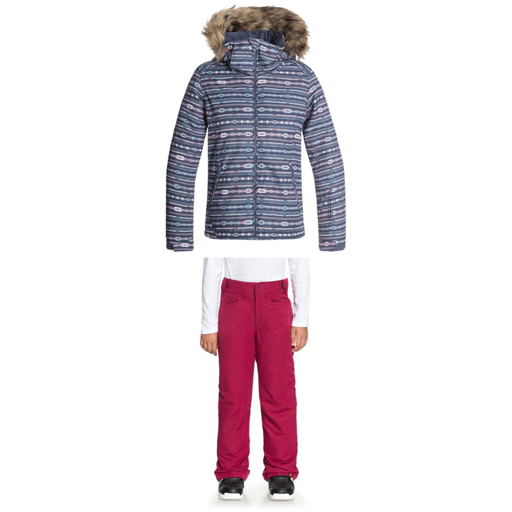 Roxy American Pie Jacket + Roxy Backyard Pants - Girls' 2019