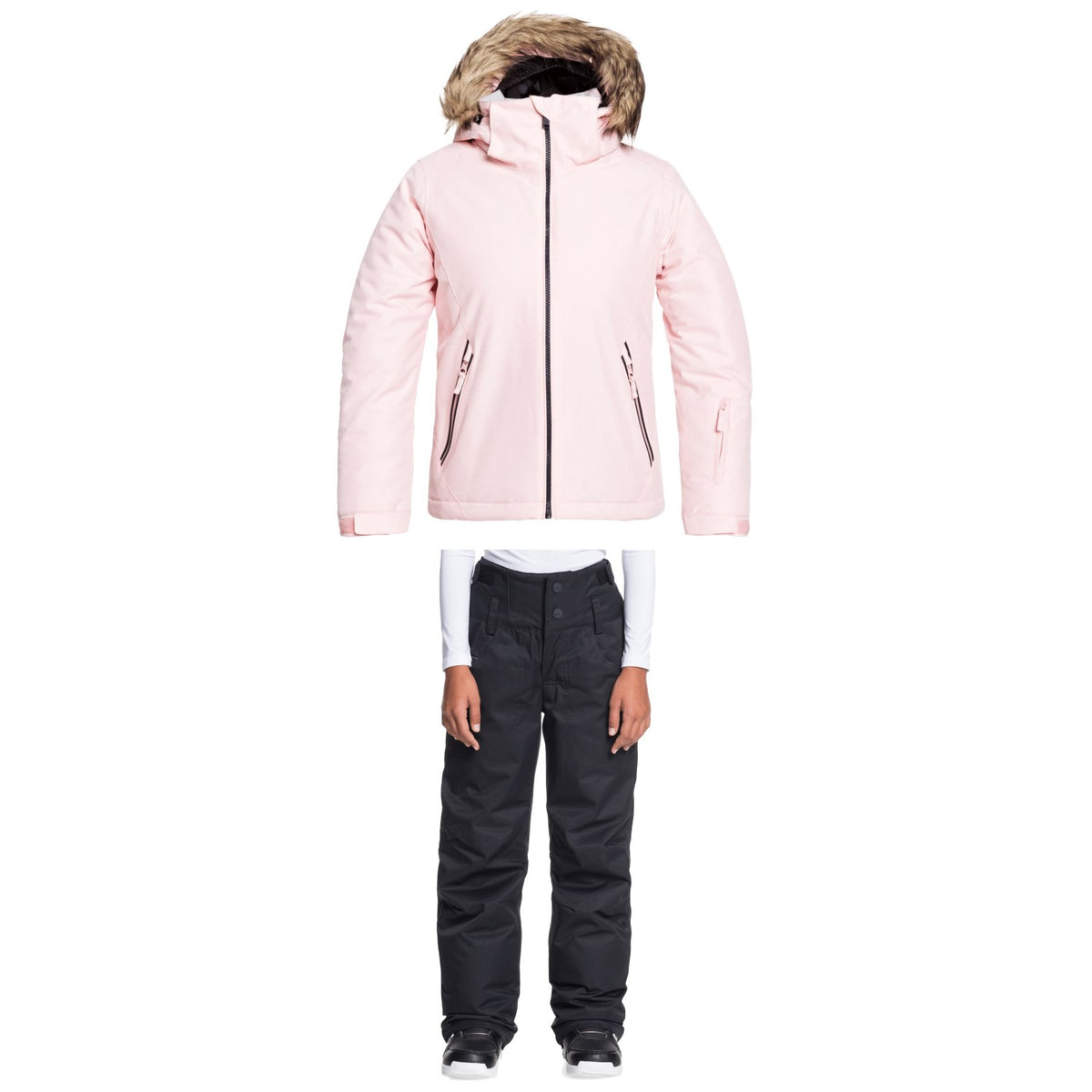 Roxy American Pie Solid Jacket + Diversion Pants - Girls'