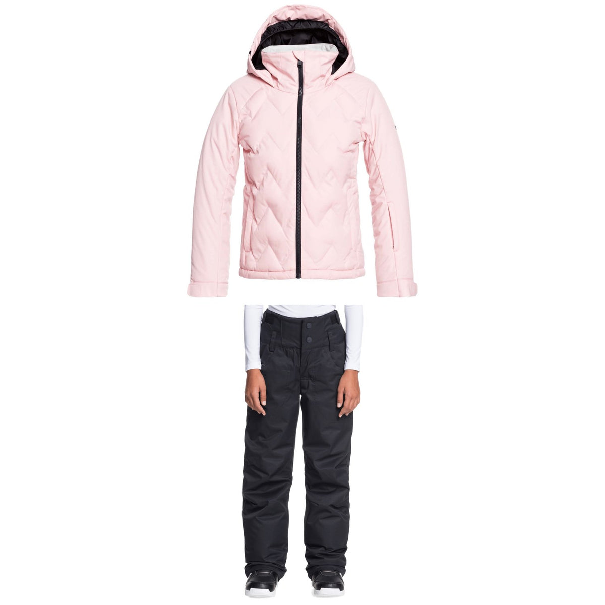 Roxy Breeze Jacket + Diversion Pants - Girls'