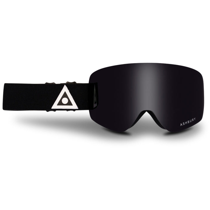 Ashbury Sonic Goggles Black Triangle/Dark Smoke + Yellow