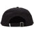 Obey Clothing Bold Label Organic 6 Panel Strapback Hat Black
