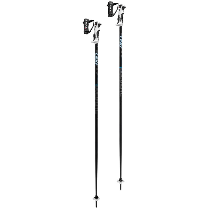 Leki Bold Lite S Ski Poles Black/Blue