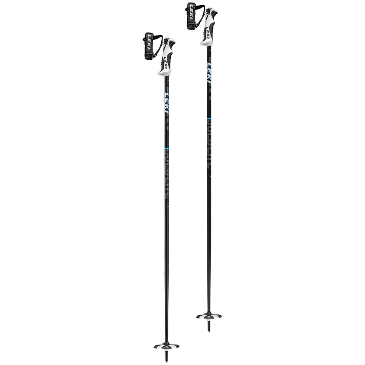 Leki Bold Lite S Ski Poles Black/Blue