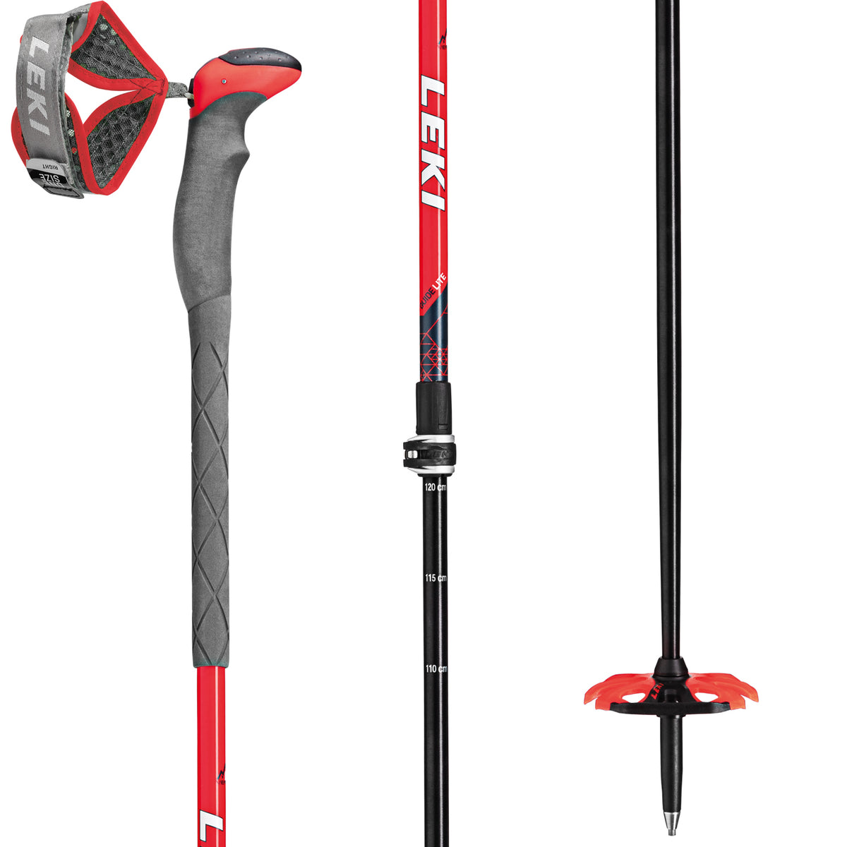Leki Guide Lite V Adjustable Ski Poles 2021