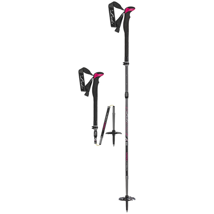 Leki Tour Stick Vario Carbon Adjustable Ski Poles - Women's 2022