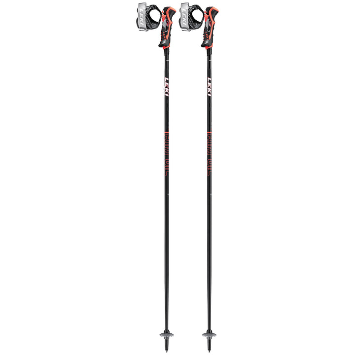 Leki Airfoil 3D Ski Poles 2023 Black/Red