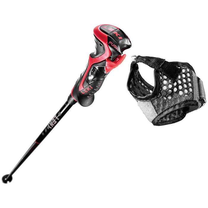 Leki Airfoil 3D Ski Poles 2023 Black/Red
