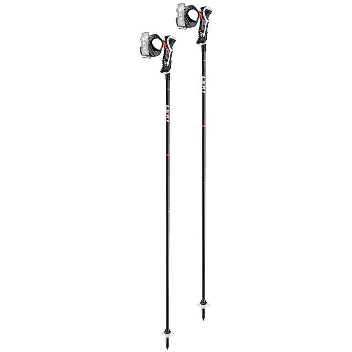 Leki Carbon 14 3D Ski Poles 2022 Black/Red