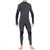 Icebreaker 260 BodyFitZone™ Long Sleeve Half Zip Top - Men's Jet Heather/Black