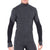 Icebreaker 260 BodyFitZone™ Long Sleeve Half Zip Top - Men's Jet Heather/Black