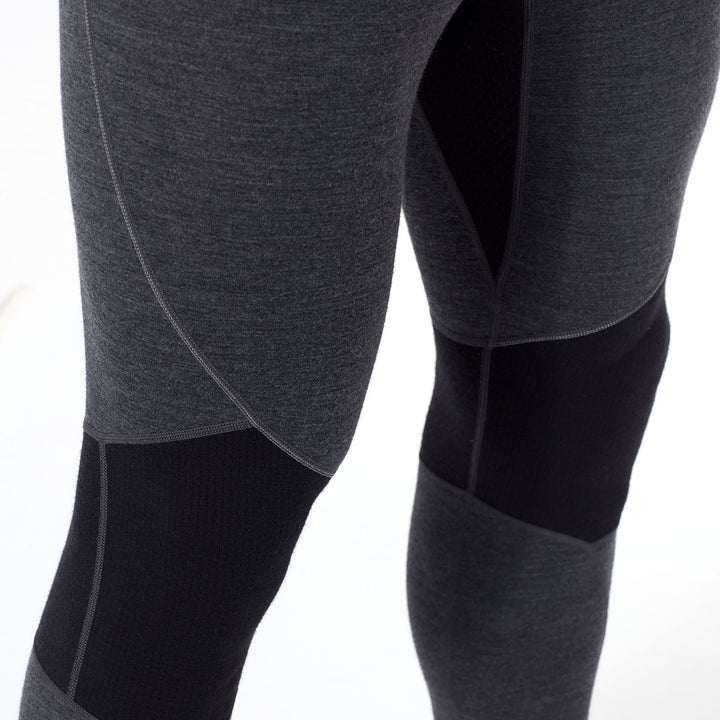 Icebreaker 260 BodyFitZone™ Leggings - Men's Jet Heather/Black