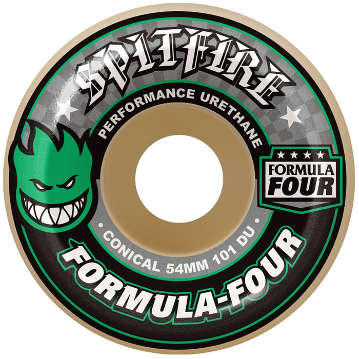 Spitfire Formula Four 101d Conical Skateboard Wheels