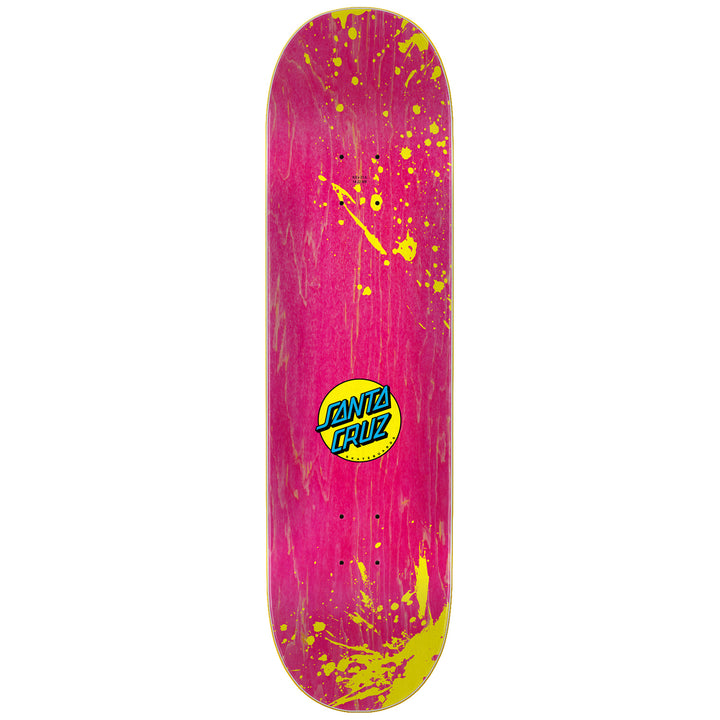 Santa Cruz Big Mouth Splatter Everslick 8.0 Skateboard Deck