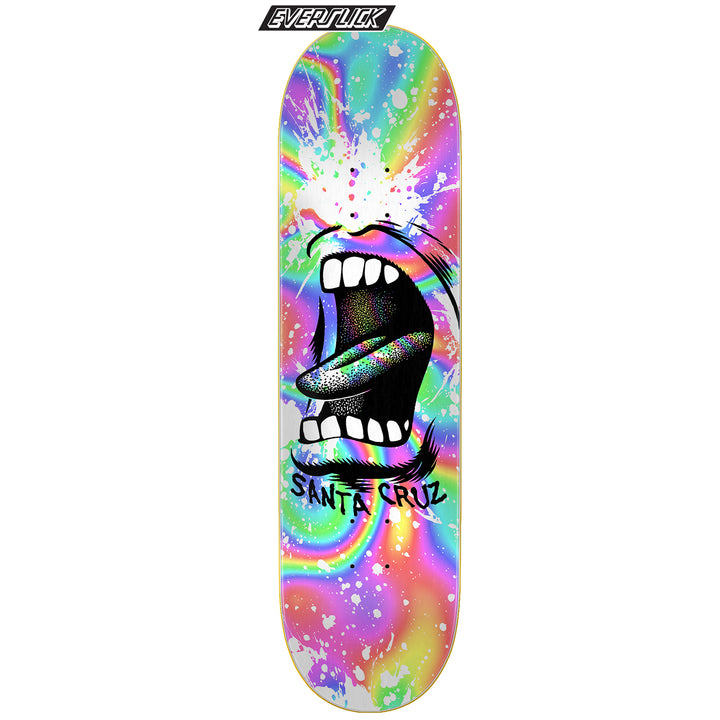 Santa Cruz Big Mouth Splatter Everslick 8.0 Skateboard Deck