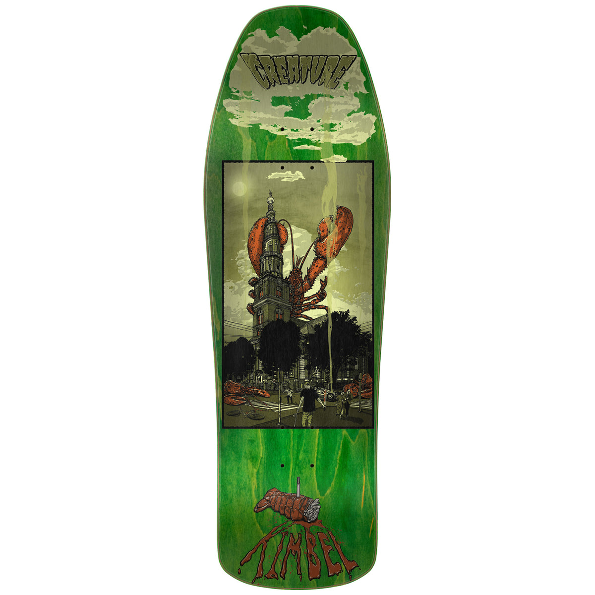 Creature Kimbel Lobzilla 10.0 Skateboard Deck