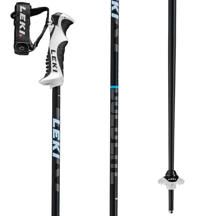 Leki Bold Lite S Ski Poles Black/Blue