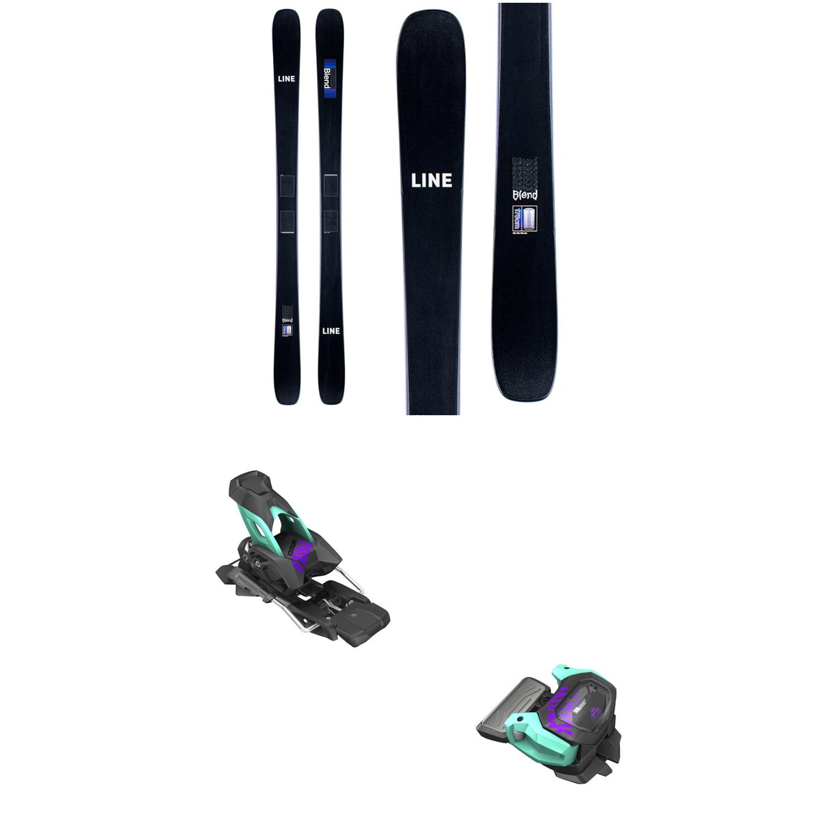 Line Skis Blend Skis + Tyrolia Attack² 13 GW Bindings 2021