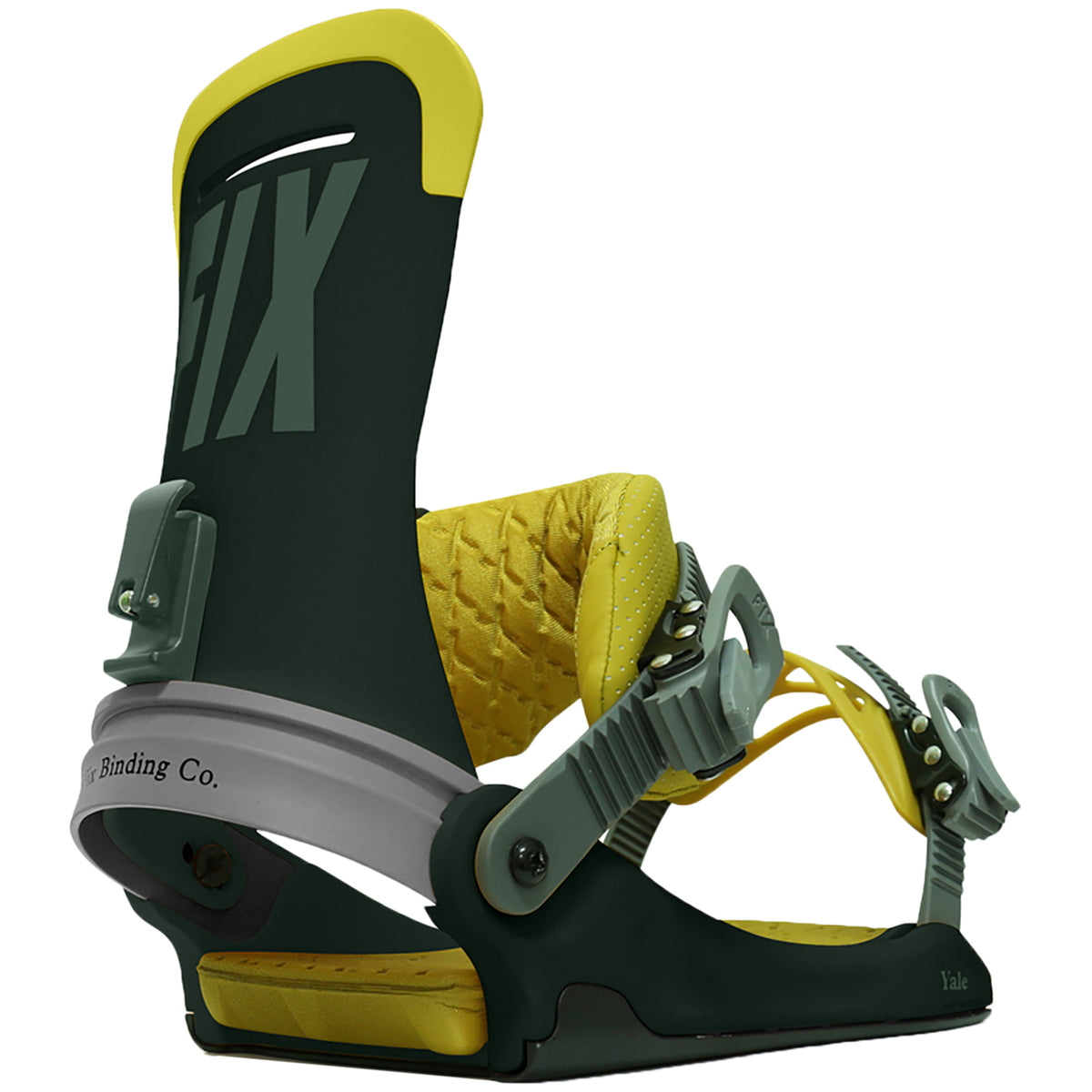 Fix Yale Snowboard Bindings 2021 Black