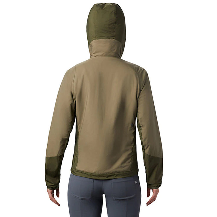 Mountain Hardwear Kor Cirrus™ Hybrid Hoodie - Women's Light Army