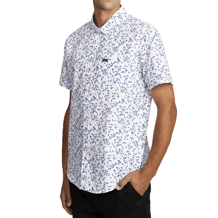 RVCA Eternal Short-Sleeve Shirt - Men's Antique White