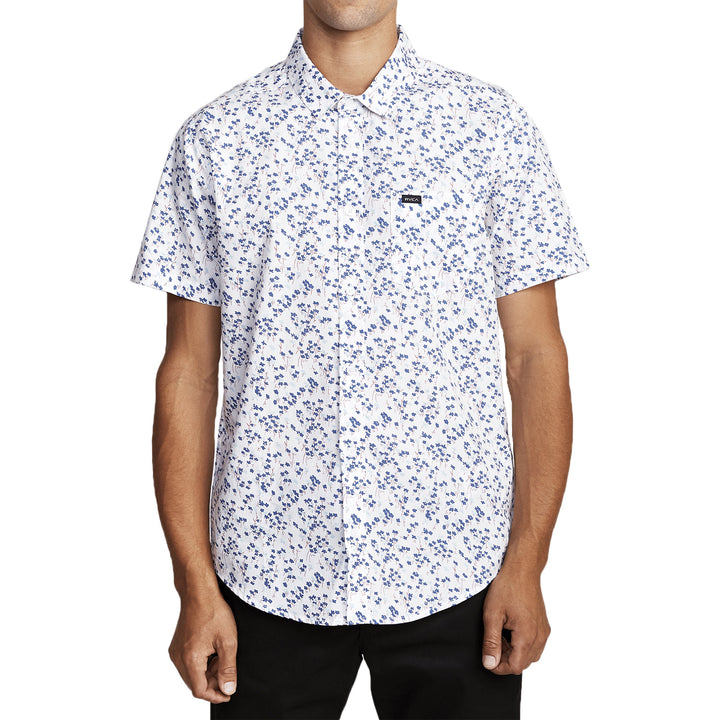 RVCA Eternal Short-Sleeve Shirt - Men's Antique White