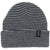 Autumn Select Striped Beanie Black