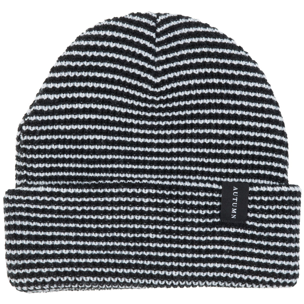 Autumn Select Striped Beanie Black