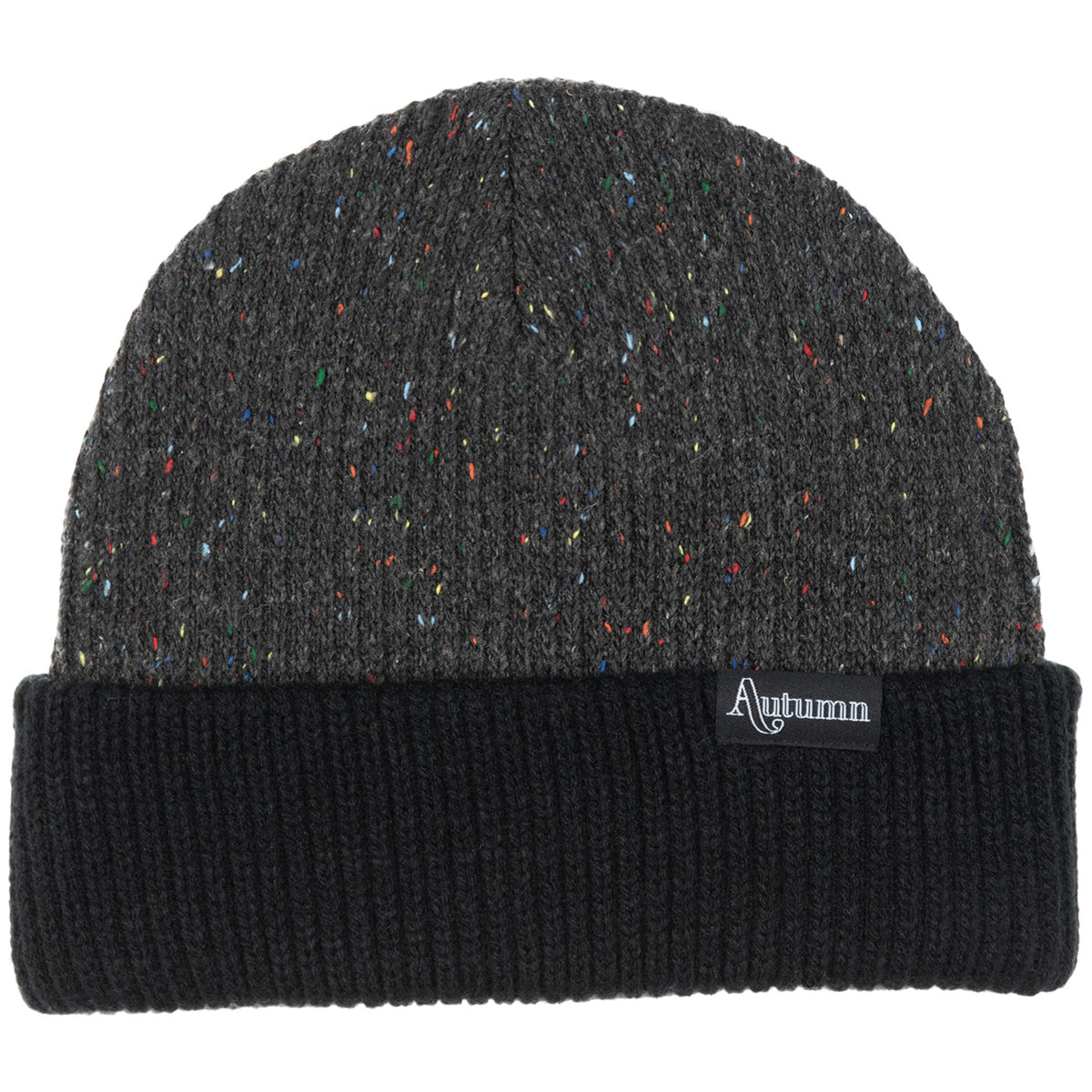 Autumn Speckled Beanie Black