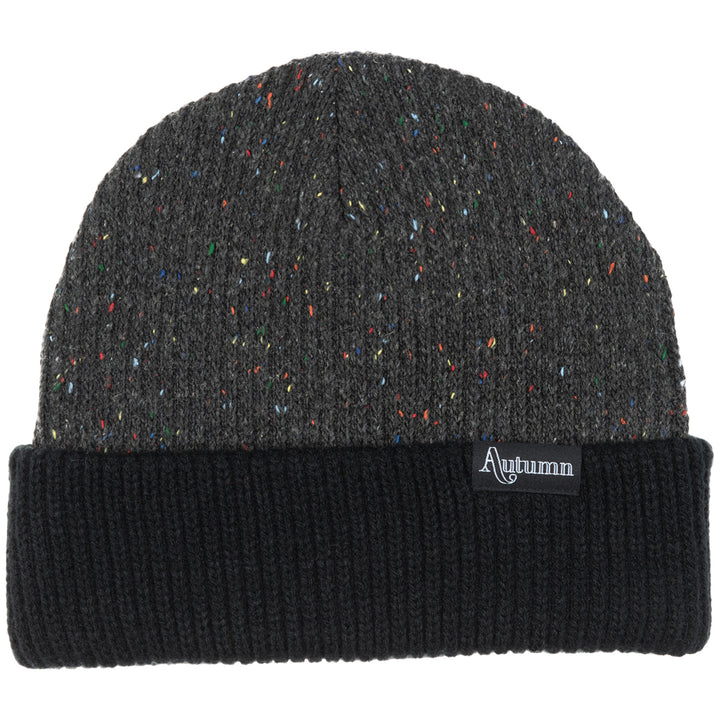 Autumn Speckled Beanie Black