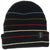 Autumn Multi Stripe Beanie Black