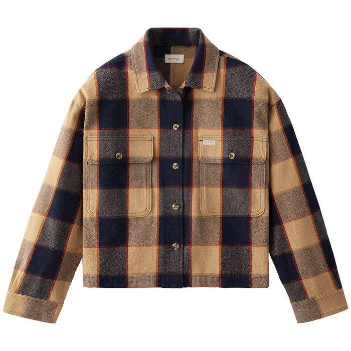Brixton Bowery Flannel Shirt - Women's Khaki