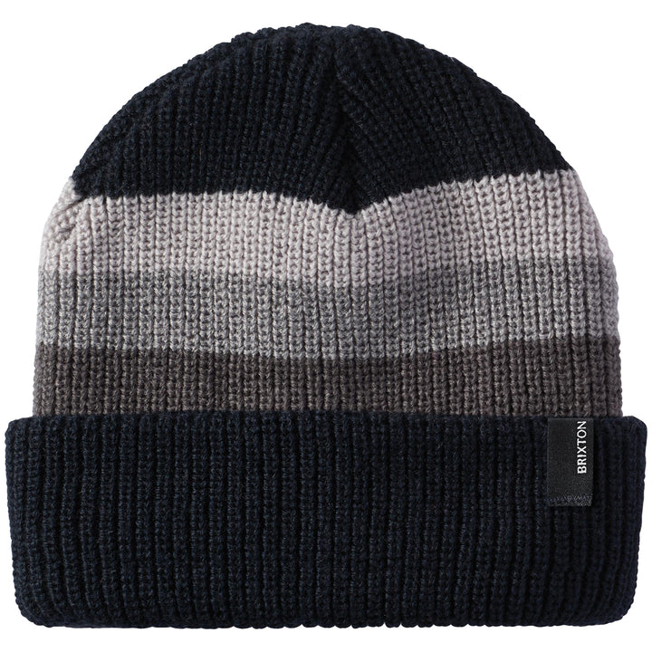 Brixton Heist Stripe Beanie Black