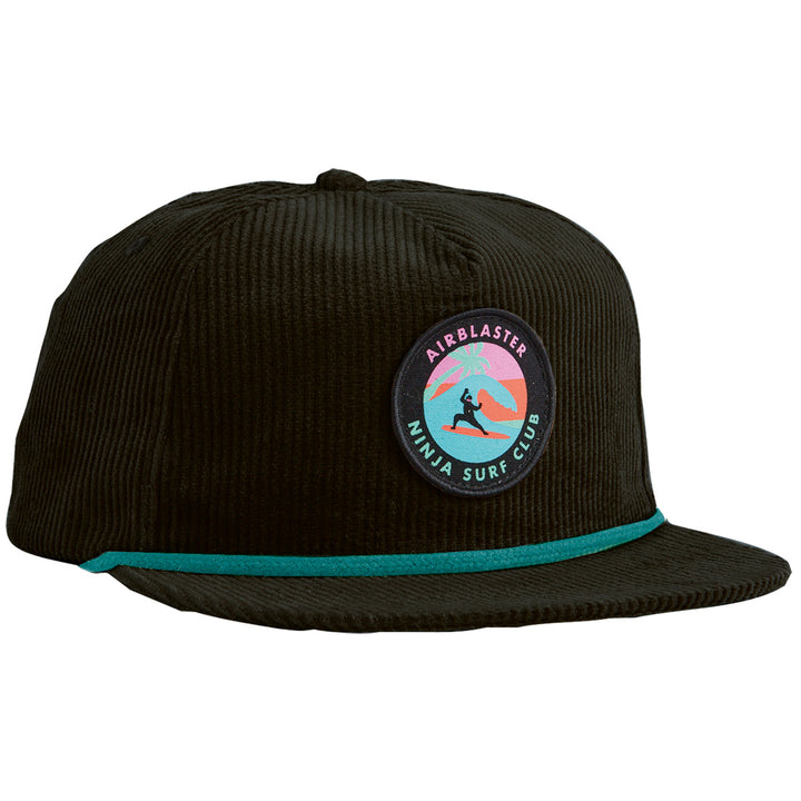 Airblaster Ninja Surf Club Corduroy Hat Black