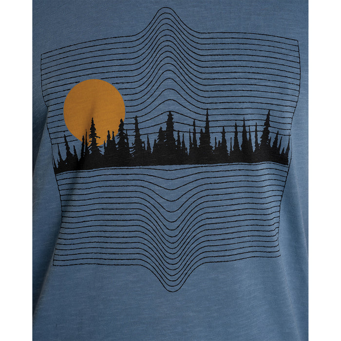 Toad & Co Forest Line T-Shirt - Men's High Tide Vintage Wash