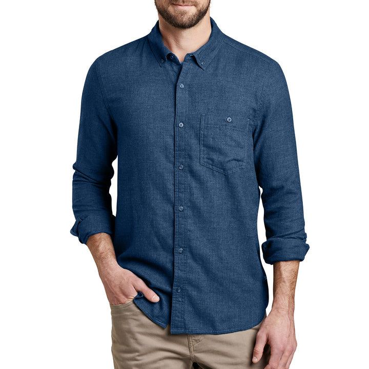 Toad & Co Airsmyth Long-Sleeve Shirt - Men's True Navy