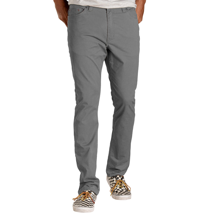 Toad & Co Mission Ridge 5-Pocket Lean Pants - Men's Iron Throne Vintage Wash